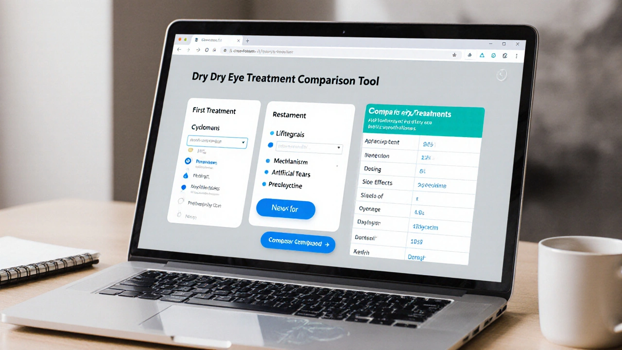 Cyclomune Eye Drops vs Other Dry‑Eye Treatments: Detailed Comparison