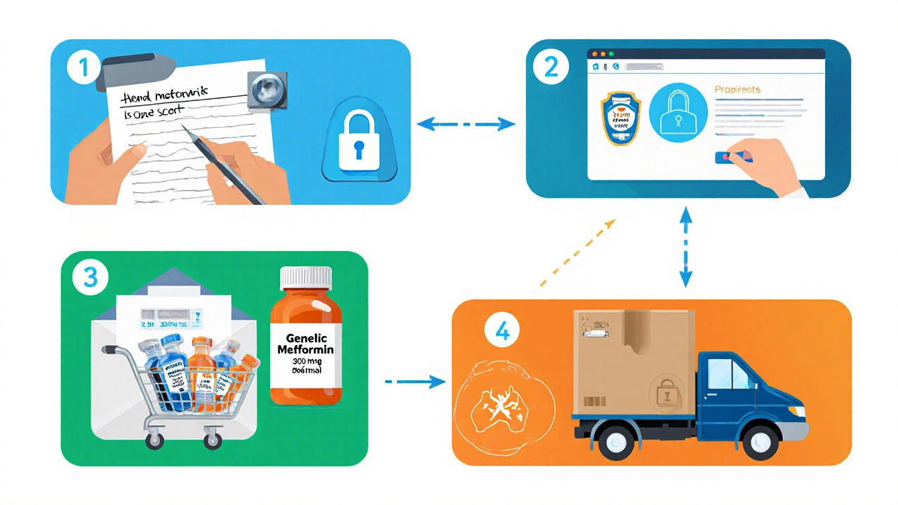Step‑by‑Step: How to Order Generic Metformin Online Safely