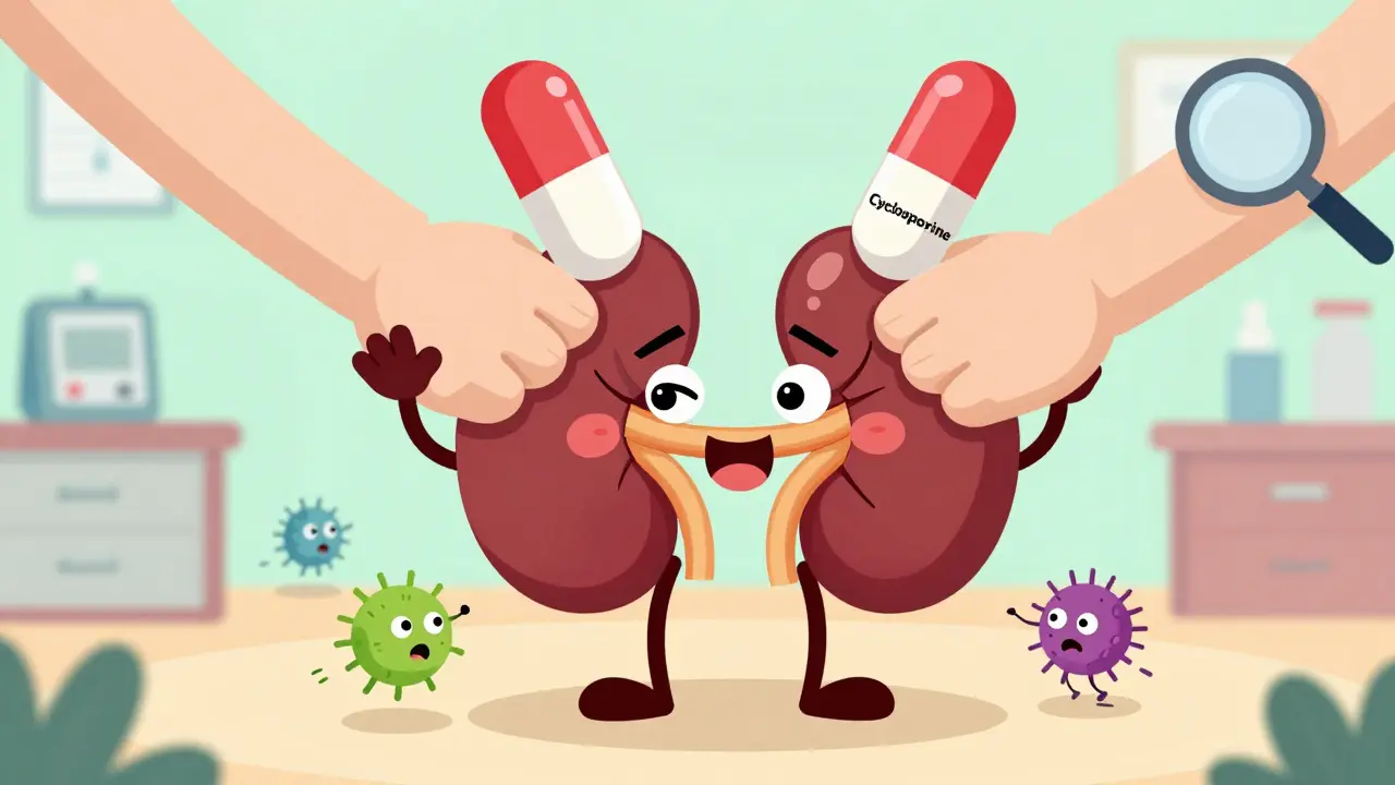 Cyclosporine and Tacrolimus Side Effects: What You Need to Know About Calcineurin Inhibitors