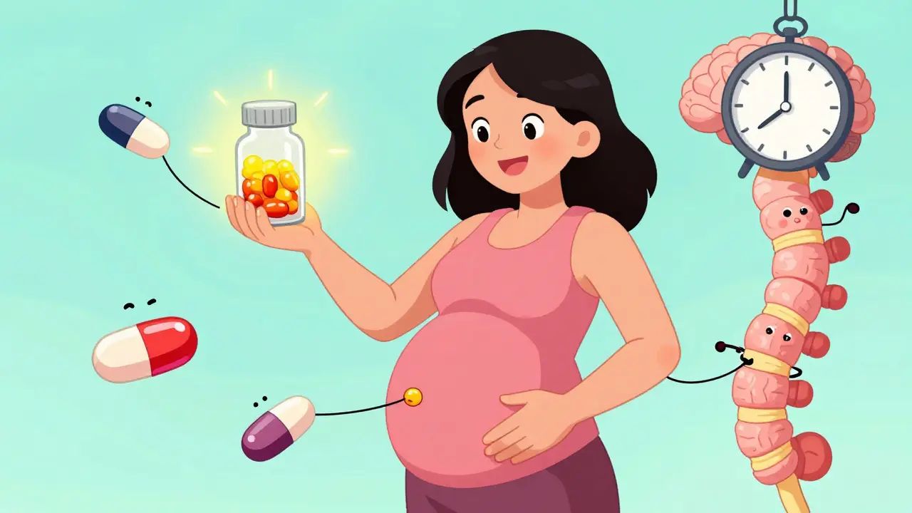 Folic Acid and Prenatal Vitamins: What You Need to Know About Medication Interactions in Pregnancy