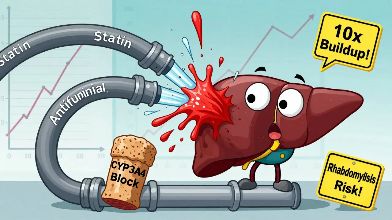 Statins and Antifungals: What Patients Need to Know About This Dangerous Drug Interaction