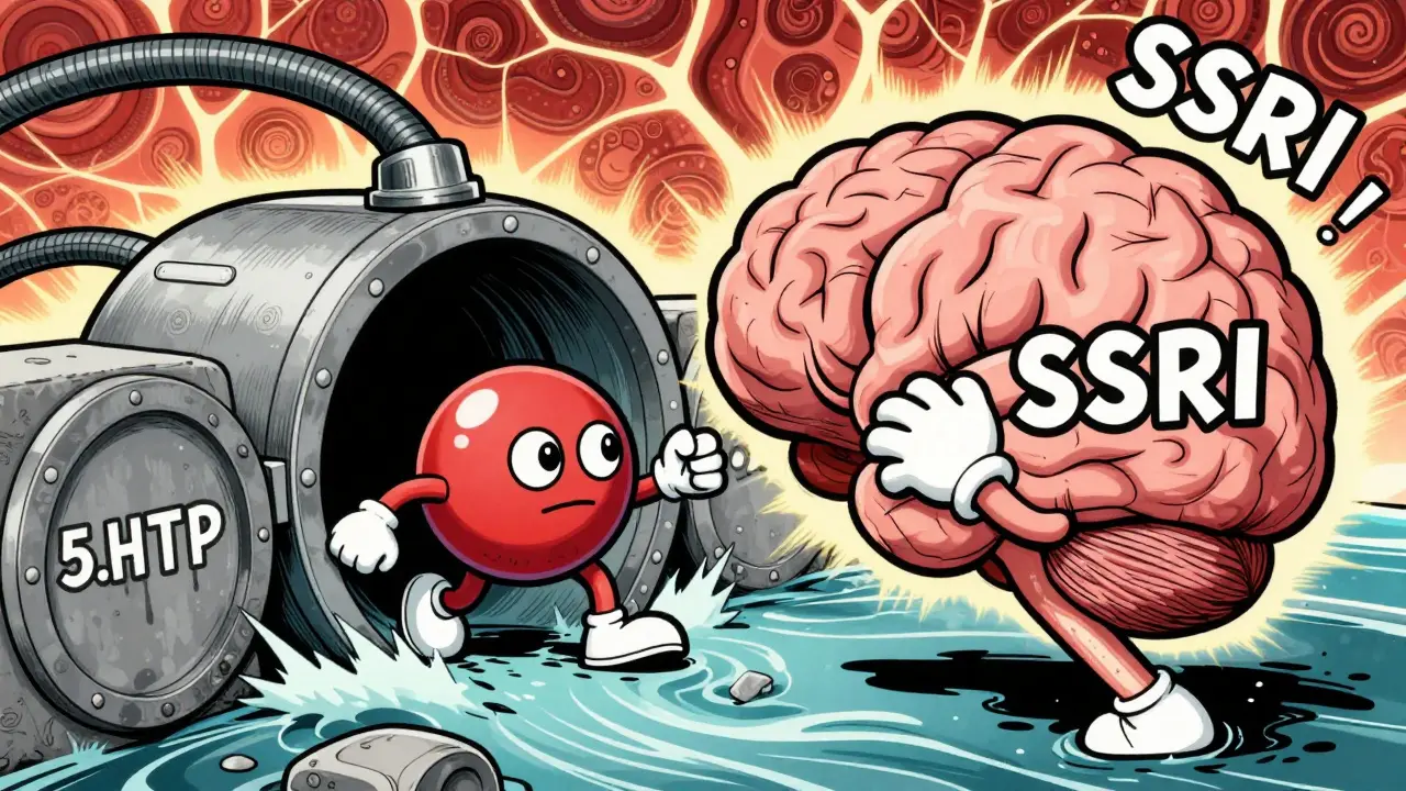 5-HTP and SSRIs: Understanding the Serotonin Syndrome Risk